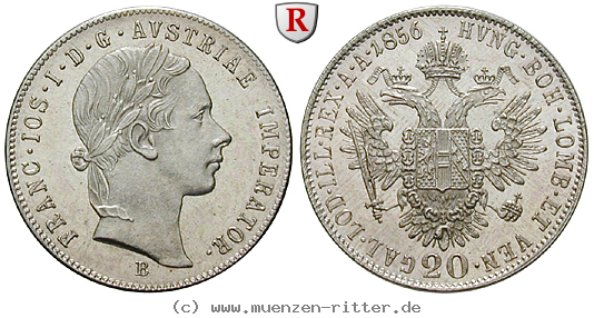 Klicken Sie auf das Bild um es auf Ihrem Rechner zu speichern oesterreich-kaiserreich-franz-joseph-i-20-kreuzer/85716.jpg