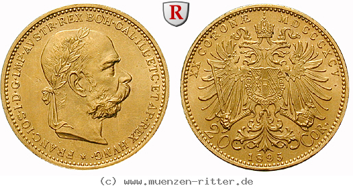 Klicken Sie auf das Bild um es auf Ihrem Rechner zu speichern oesterreich-kaiserreich-franz-joseph-i-20-kronen/92152.jpg