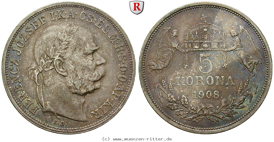 oesterreich-kaiserreich-franz-joseph-i-5-korona/94312.jpg