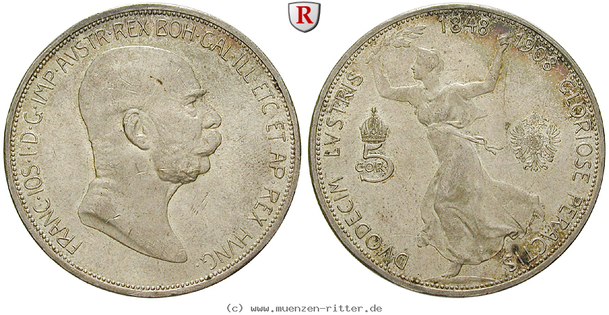 Klicken Sie auf das Bild um es auf Ihrem Rechner zu speichern oesterreich-kaiserreich-franz-joseph-i-5-kronen/11437.jpg