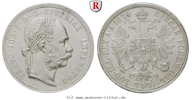 Klicken Sie auf das Bild um es auf Ihrem Rechner zu speichern oesterreich-kaiserreich-franz-joseph-i-gulden/24367.jpg