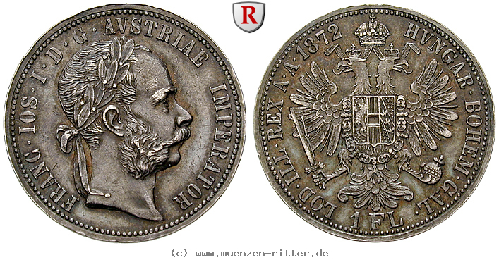 Klicken Sie auf das Bild um es auf Ihrem Rechner zu speichern oesterreich-kaiserreich-franz-joseph-i-gulden/85605.jpg