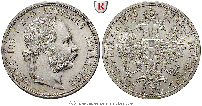Klicken Sie auf das Bild um es auf Ihrem Rechner zu speichern oesterreich-kaiserreich-franz-joseph-i-gulden/85692.jpg