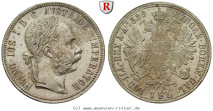 Klicken Sie auf das Bild um es auf Ihrem Rechner zu speichern oesterreich-kaiserreich-franz-joseph-i-gulden/94300.jpg