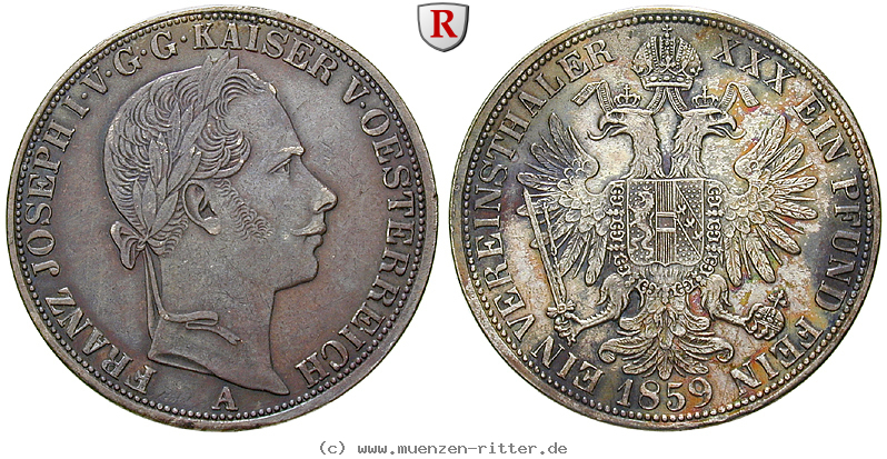 Klicken Sie auf das Bild um es auf Ihrem Rechner zu speichern oesterreich-kaiserreich-franz-joseph-i-vereinstaler/84037.jpg