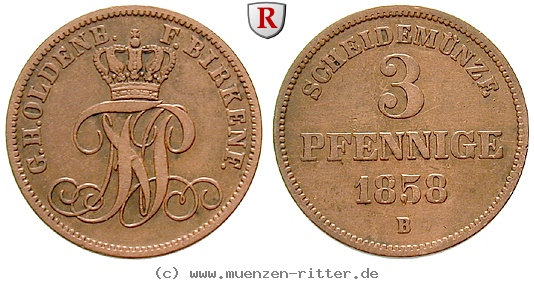 Klicken Sie auf das Bild um es auf Ihrem Rechner zu speichern oldenburg-nicolaus-friedrich-peter-3-pfennig/42806.jpg