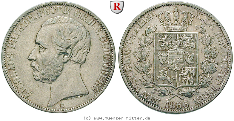 oldenburg-nicolaus-friedrich-peter-vereinstaler/66722.jpg