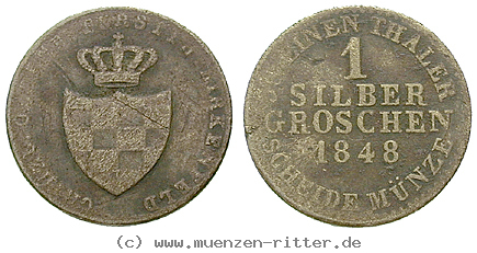 Klicken Sie auf das Bild um es auf Ihrem Rechner zu speichern oldenburg-paul-friedrich-august-silbergroschen/18348.jpg