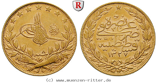 osmanisches-reich-mohammed-v-100-piaster/88728.jpg