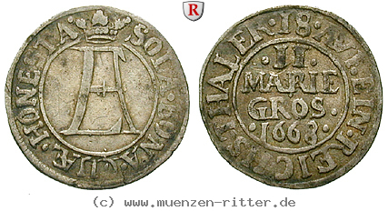Klicken Sie auf das Bild um es auf Ihrem Rechner zu speichern osnabrueck-bistum-ernst-august-von-braunschweig-lueneburg-2-mariengroschen/31532.jpg