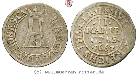 Klicken Sie auf das Bild um es auf Ihrem Rechner zu speichern osnabrueck-bistum-ernst-august-von-braunschweig-lueneburg-2-mariengroschen/60963.jpg