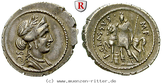 Klicken Sie auf das Bild um es auf Ihrem Rechner zu speichern p-licinius-crassus-denar/39945.jpg