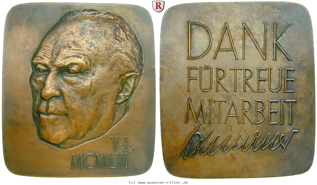 Klicken Sie auf das Bild um es auf Ihrem Rechner zu speichern personenmedaillen-adenauer-konrad--deutscher-bundeskanzler-bronzeplakette/45819.jpg