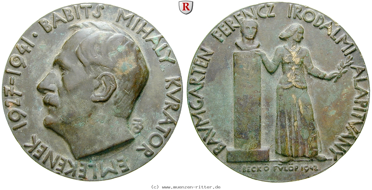personenmedaillen-babits-mihaly--ungarischer-dichter-bronzemedaille/53065.jpg