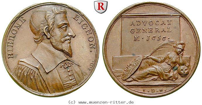 personenmedaillen-bignon-jerome--franzoesischer-jurist-bronzemedaille/53104.jpg