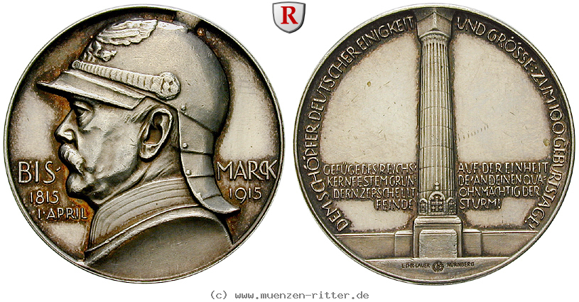 personenmedaillen-bismarck-otto-von--deutscher-reichskanzler-silbermedaille/63435.jpg