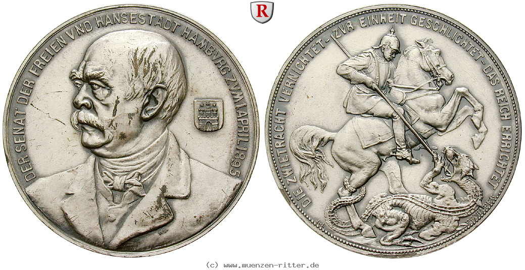 Klicken Sie auf das Bild um es auf Ihrem Rechner zu speichern personenmedaillen-bismarck-otto-von--deutscher-reichskanzler-versilberte-bronzemedaille/45859.jpg
