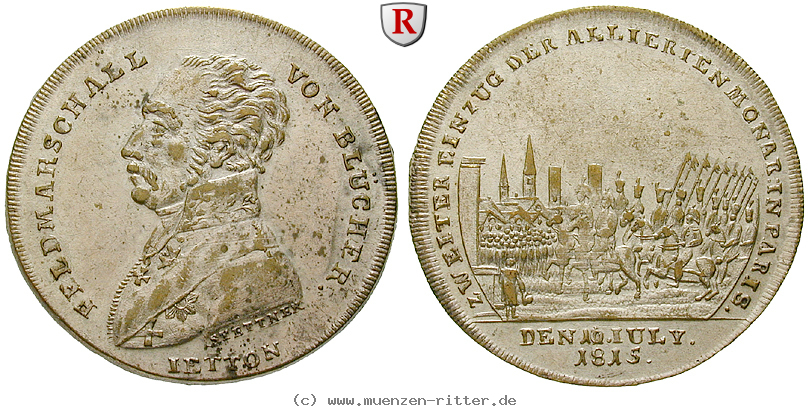 personenmedaillen-bluecher-gebhard-leberecht-von--preussischer-generalfeldmarschall-messingmedaille-versilbert/42259.jpg