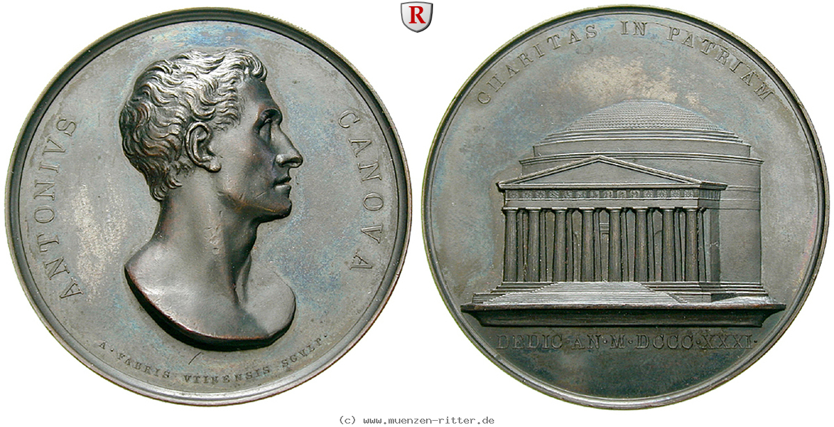 Klicken Sie auf das Bild um es auf Ihrem Rechner zu speichern personenmedaillen-canova-antonio--italienischer-bildhauer-bronzemedaille/50801.jpg