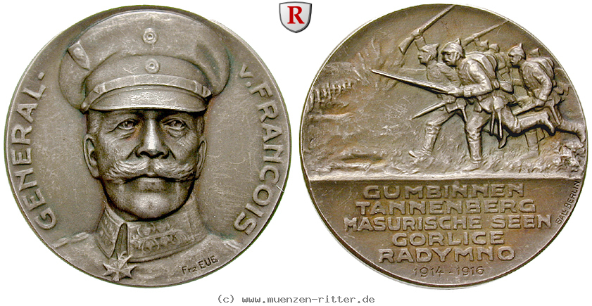 personenmedaillen-francois-hermann-von--preussischer-general-der-infanterie-silbermedaille/51427.jpg