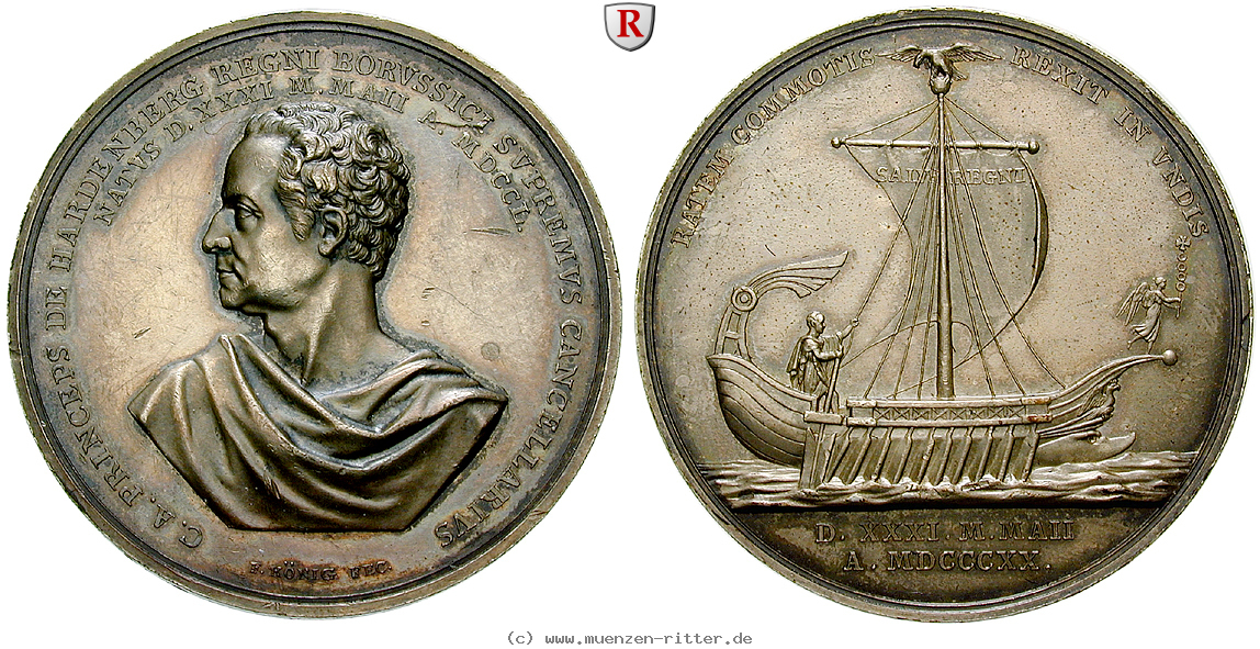 Klicken Sie auf das Bild um es auf Ihrem Rechner zu speichern personenmedaillen-hardenberg-karl-august-von--preussischer-staatsmann-silbermedaille/49648.jpg