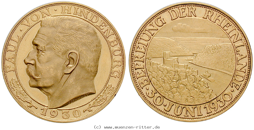 personenmedaillen-hindenburg-paul-von--deutscher-generalfeldmarschall-goldmedaille/17818.jpg