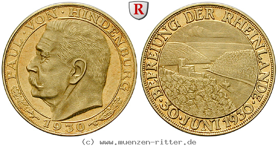personenmedaillen-hindenburg-paul-von--deutscher-generalfeldmarschall-goldmedaille/36233.jpg