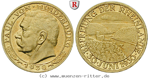 personenmedaillen-hindenburg-paul-von--deutscher-generalfeldmarschall-goldmedaille/36234.jpg