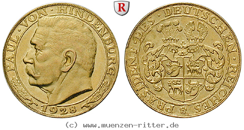 personenmedaillen-hindenburg-paul-von--deutscher-generalfeldmarschall-goldmedaille/64303.jpg