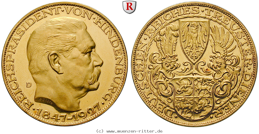 personenmedaillen-hindenburg-paul-von--deutscher-generalfeldmarschall-goldmedaille/89772.jpg