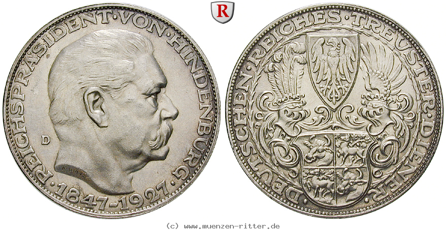 personenmedaillen-hindenburg-paul-von--deutscher-generalfeldmarschall-silbermedaille/38696.jpg