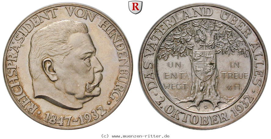 personenmedaillen-hindenburg-paul-von--deutscher-generalfeldmarschall-silbermedaille/emed303.jpg