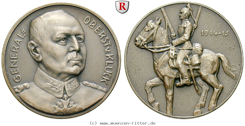 personenmedaillen-kluck-alexander-von--preussischer-infanteriegeneral-silbermedaille/51412.jpg