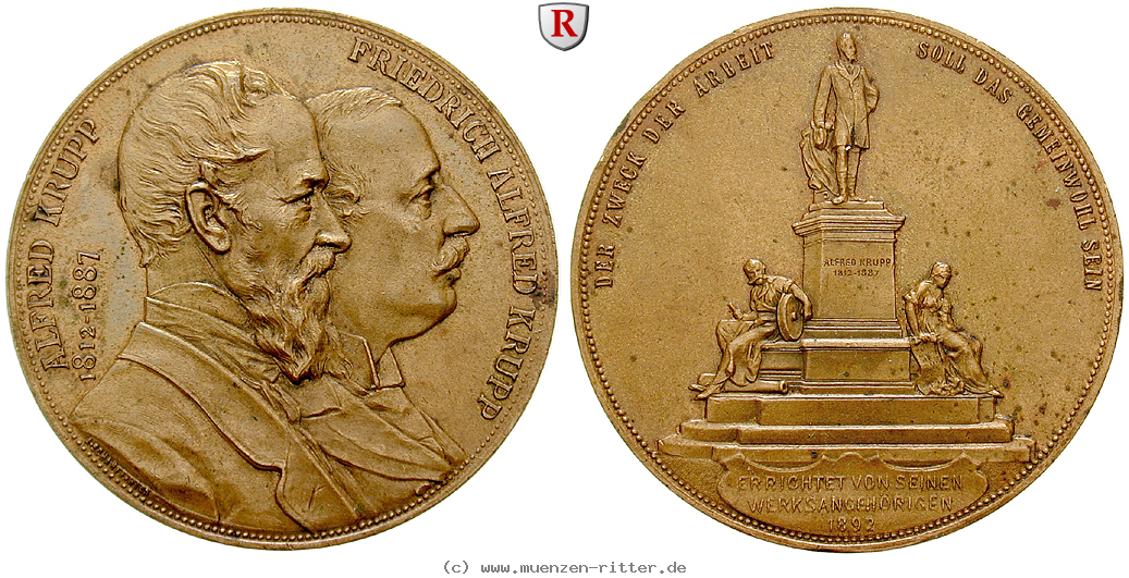 Klicken Sie auf das Bild um es auf Ihrem Rechner zu speichern personenmedaillen-krupp-alfred--deutscher-unternehmer-bronzemedaille/45854.jpg