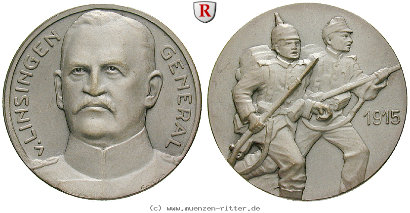 Klicken Sie auf das Bild um es auf Ihrem Rechner zu speichern personenmedaillen-linsingen-alexander-von--deutscher-generaloberst-silbermedaille/35143.jpg
