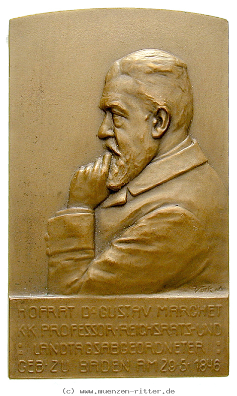 Klicken Sie auf das Bild um es auf Ihrem Rechner zu speichern personenmedaillen-marchet-gustav--oesterreichischer-politiker-einseitige-bronzeplakette/47484.jpg