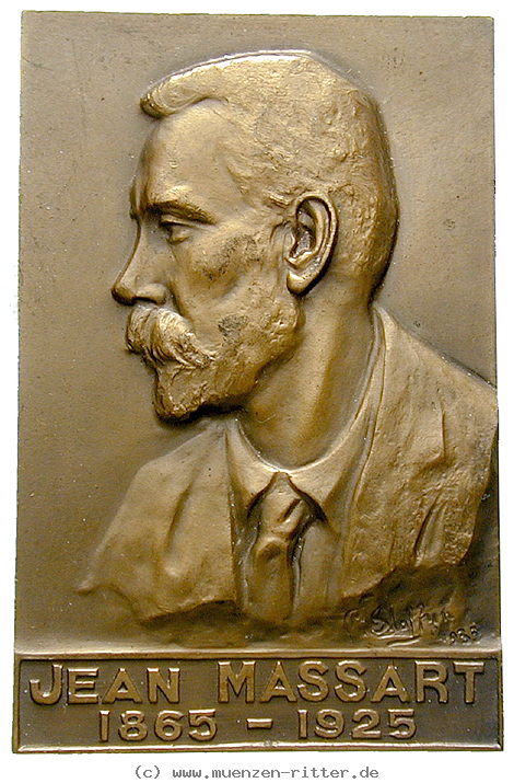 personenmedaillen-massart-jean--belgischer-botaniker-einseitige-bronzeplakette/45992.jpg