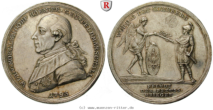 personenmedaillen-moellendorf-wichard-joachim-heinrich-von--preussischer-generalfeldmarschall-silbermedaille/62454.jpg