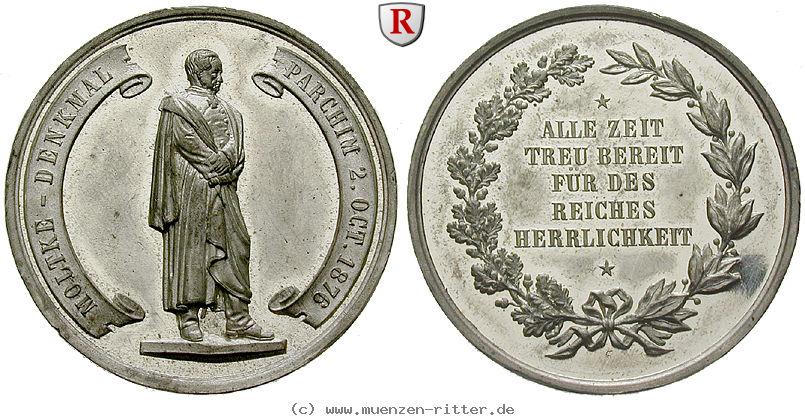 personenmedaillen-moltke-helmuth-graf-von--preussischer-generalfeldmarschall-zinnmedaille/43500.jpg