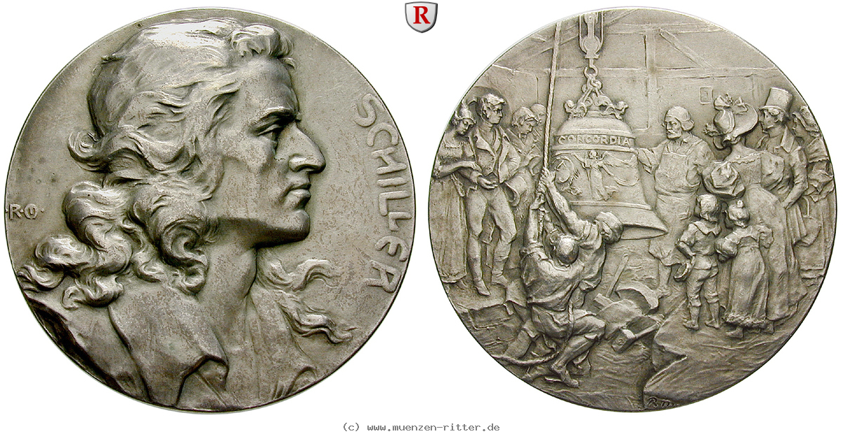 personenmedaillen-schiller-friedrich-von--deutscher-dichter-silbermedaille/35557.jpg