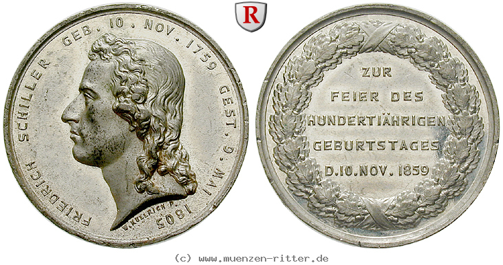 personenmedaillen-schiller-friedrich-von--deutscher-dichter-zinnmedaille/45855.jpg