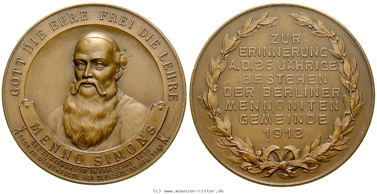 personenmedaillen-simons-menno--niederlandischer-theologe-bronzemedaille/50916.jpg