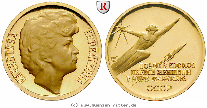 personenmedaillen-tereschkowa-walentina-wladimirowna-russische-kosmonautin-goldmedaille/56539.jpg