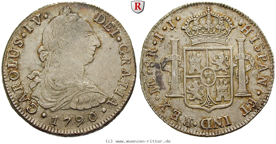 Klicken Sie auf das Bild um es auf Ihrem Rechner zu speichern peru-carlos-iv-8-reales/102159.jpg