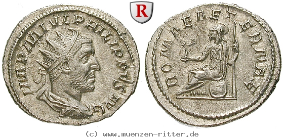 Klicken Sie auf das Bild um es auf Ihrem Rechner zu speichern philippus-i-antoninian/102491.jpg
