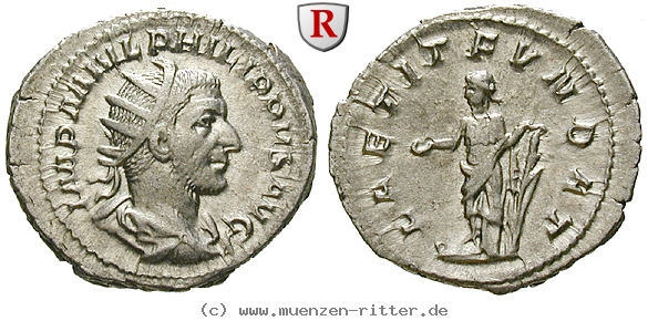 Klicken Sie auf das Bild um es auf Ihrem Rechner zu speichern philippus-i-antoninian/103607.jpg