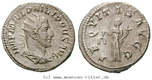 Klicken Sie auf das Bild um es auf Ihrem Rechner zu speichern philippus-i-antoninian/11323.jpg