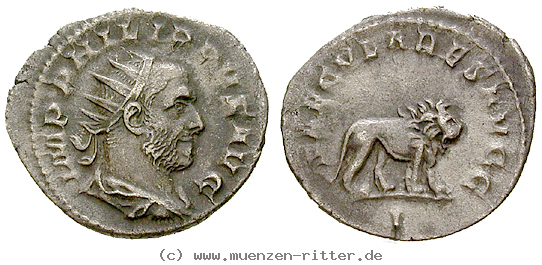 Klicken Sie auf das Bild um es auf Ihrem Rechner zu speichern philippus-i-antoninian/18287.jpg