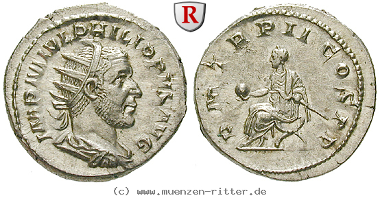 Klicken Sie auf das Bild um es auf Ihrem Rechner zu speichern philippus-i-antoninian/32068.jpg