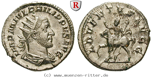 Klicken Sie auf das Bild um es auf Ihrem Rechner zu speichern philippus-i-antoninian/36996.jpg